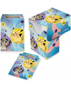 Ultra Pro Deck Box - Pikachu & Mimikyu (75 buc.)