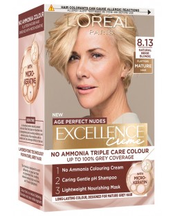 L'OREAL PARIS EXCELLENCE★５NB ×11★新品未開封 L'Oréal Excellence Creme Vopsea de păr fără amoniac Age Perfect