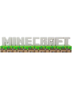 Lampa Paladone Games: Minecraft - Logo