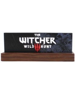 Lampă Neamedia Icons Games: The Witcher - Wild Hunt Logo, 22 cm