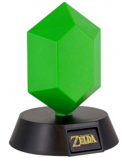 Mini Lampa Paladone Nintendo The Legend of Zelda - Green Rupee, 10 cm