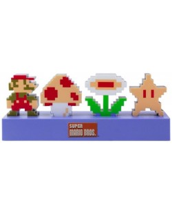Lampă Paladone Games: Super Mario Bros. - Retro Icons