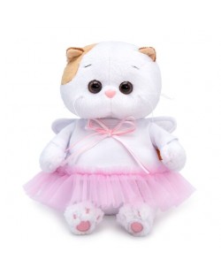 Jucarie de plus Budi Basa - Pisica Li-Li, bebe cu rochita, 20 cm