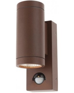 Aplică LED exterior Smarter - Vince 9455, IP54, 240V, 2x3W, maro închis