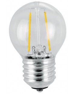 Bec cu LED Vivalux - GF45, E27, 4W, 3000K, filament