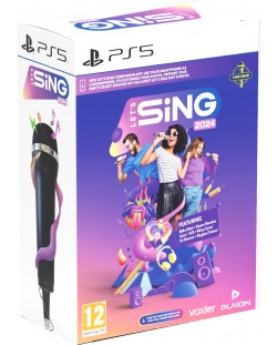 Let's Sing 2024 + 1 Microphone Bundle (PS5)