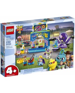 Constructor Lego Toys Story 4 - Parc de distractii Buzz și Woody 10770)