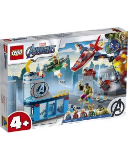 Constructor Lego Marvel Super Heroes - - Razbunatori: furia impotriva lui Loki (76152)
