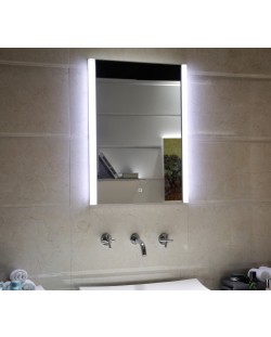 Oglindă de perete cu LED Inter Ceramic - Lusita, ICL 1499, 50 x 70 cm