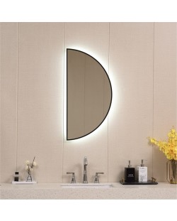 Oglindă de perete cu LED Inter Ceramic - ICL 1852, 45 x 90 cm, черно