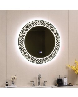 Oglindă de perete cu LED Inter Ceramic - ICL 1856, Ø80