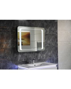 Oglindă de perete cu LED Inter Ceramic - ICL 1593-75, 60 x 75 cm