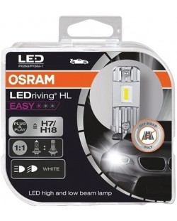 Becuri auto LED Osram LEDriving - HL Easy, H7/H18, 16.2W, 2 buc.