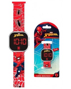Ceas cu LED Kids Euroswan - Spider-Man