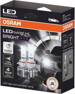 Becuri auto LED Osram - LEDriving, HL Bright, HB4/HIR2, 19W, 2 buc.