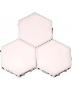 Panou LED Omnia - Honeycomb, Touch, IP 20, 3 x 2 W, alb