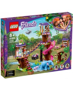 Constructor Lego Friends - Baza de salvare din jungla (41424)