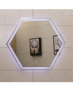 Oglindă de perete cu LED Inter Ceramic - ICL 1491, 80 x 80 cm