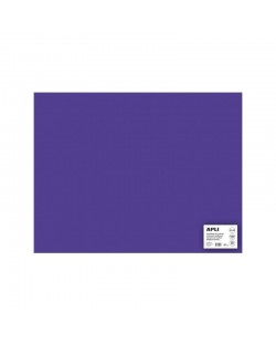 Carton APLI - violet, 50 x 65 cm