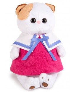 Jucarie de plus Budi Basa - Pisica Li-Li, cu rochie de mare, 24 cm