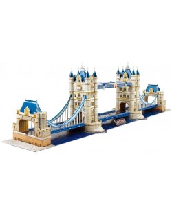 Puzzle 3D Cubic Fun de 120 piese - Tower Bridge, London