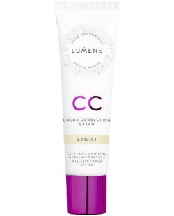 Lumene CC Cremă 7 în 1, SPF 20, Light, 30 ml