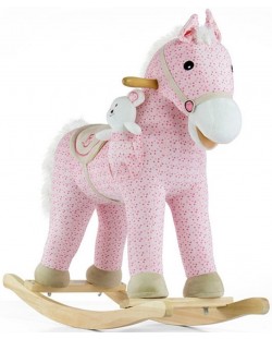 Jucarie balansoar Milly Mally - Pony, roz
