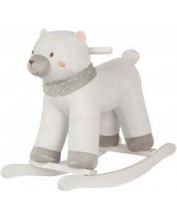 Jucărie balansoar  KikkaBoo - White Bear