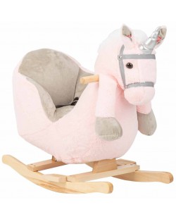 Balansoar unicorn cu sunete Kikka Boo, Pink Horse