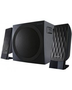 Sistem audio Microlab M-300BT - 2.1, Bluetooth, negru