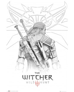Poster maxi GB eye - The Witcher: Geralt