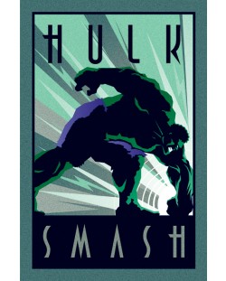 Poster maxi Pyramid - Marvel Deco (Hulk)