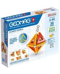 Constructor magnetic Geomag - Classic, 35 de piese