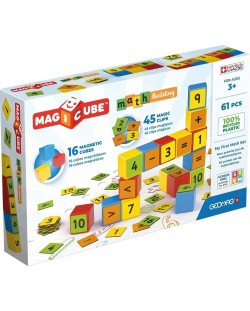Cuburi magnetice Geomag - Matematica, 61 piese