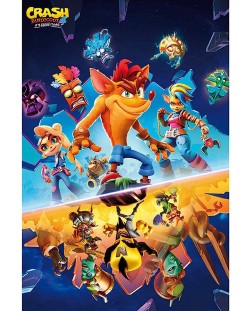 Maxi poster GB eye Games: Crash Bandicoot - It's About Time