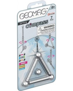 Constructor magnetic Geomag - Pro-L Compass, 7 piese