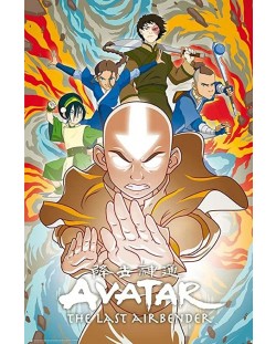 Maxi poster ABYstyle Animation: Avatar: The Last Airbender - Mastery of the Elements