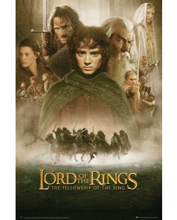 Poster maxi GB Eye Lord Of The Rings - Fellowship Of The Ring