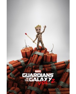 Poster maxi Pyramid - Guardians Of The Galaxy Vol. 2 (Groot Dynamite)