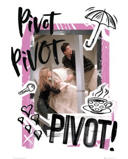 Poster maxi GB eye Television: Friends - Pivot