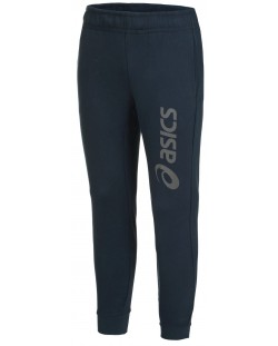 Pantaloni pentru bărbați Asics - Big Logo, albastru închis