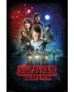 Poster maxi GB eye Television: Stranger Things - Cover
