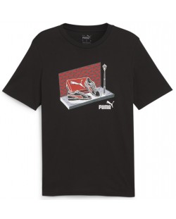 Tricou pentru bărbați Puma - Graphics Sneaker Box Tee , negru