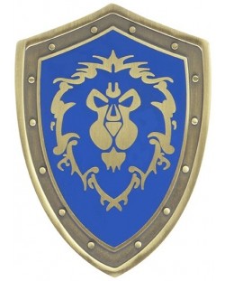 Magnet de jocuri ABYstyle: World of Warcraft - Logo Alianța