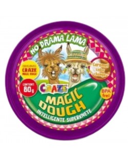 Magic multicolor plastilină pentru modelare Craze - Lama II, 80 g, Sortiment