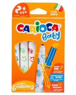 Markere Carioca Baby - 6 culori