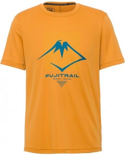 Tricou pentru bărbați Asics - Fujitrail Logo SS Top, galben
