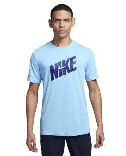 Tricou pentru bărbați Nike - Dri-FIT Fitness, albastru