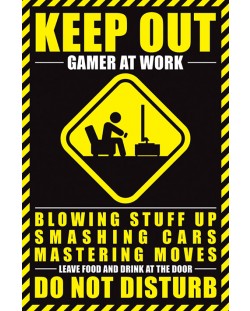 Poster maxi Pyramid - Gamer At Work