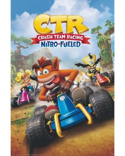 Maxi poster GB eye Games: Crash Team Racing - Cover Art